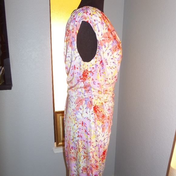 MIDI DRESS AMERICAN LIVING Size 14 MULTICOLOR - Picture 4 of 8